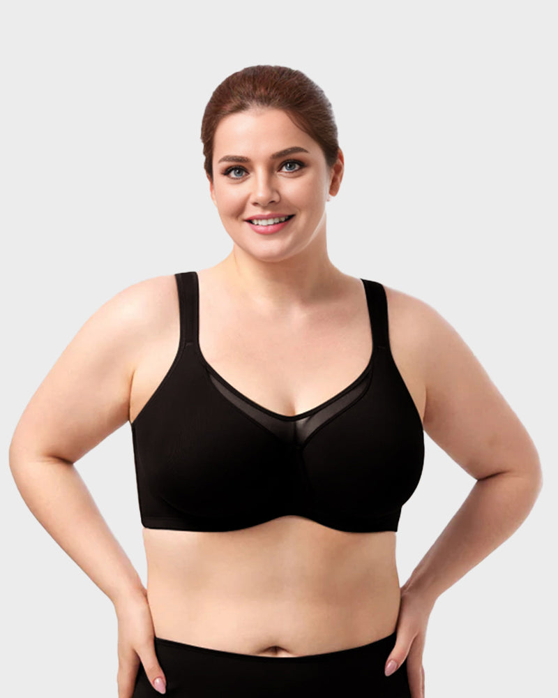 Women's Cooling Full Coverage Minimizer Bra (Pack of 4)