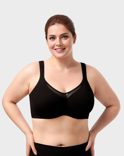 Women's Cooling Full Coverage Minimizer Bra (Pack of 4)