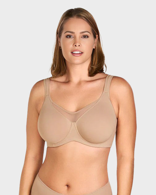 Women's Cooling Full Coverage Minimizer Bra (Pack of 4)